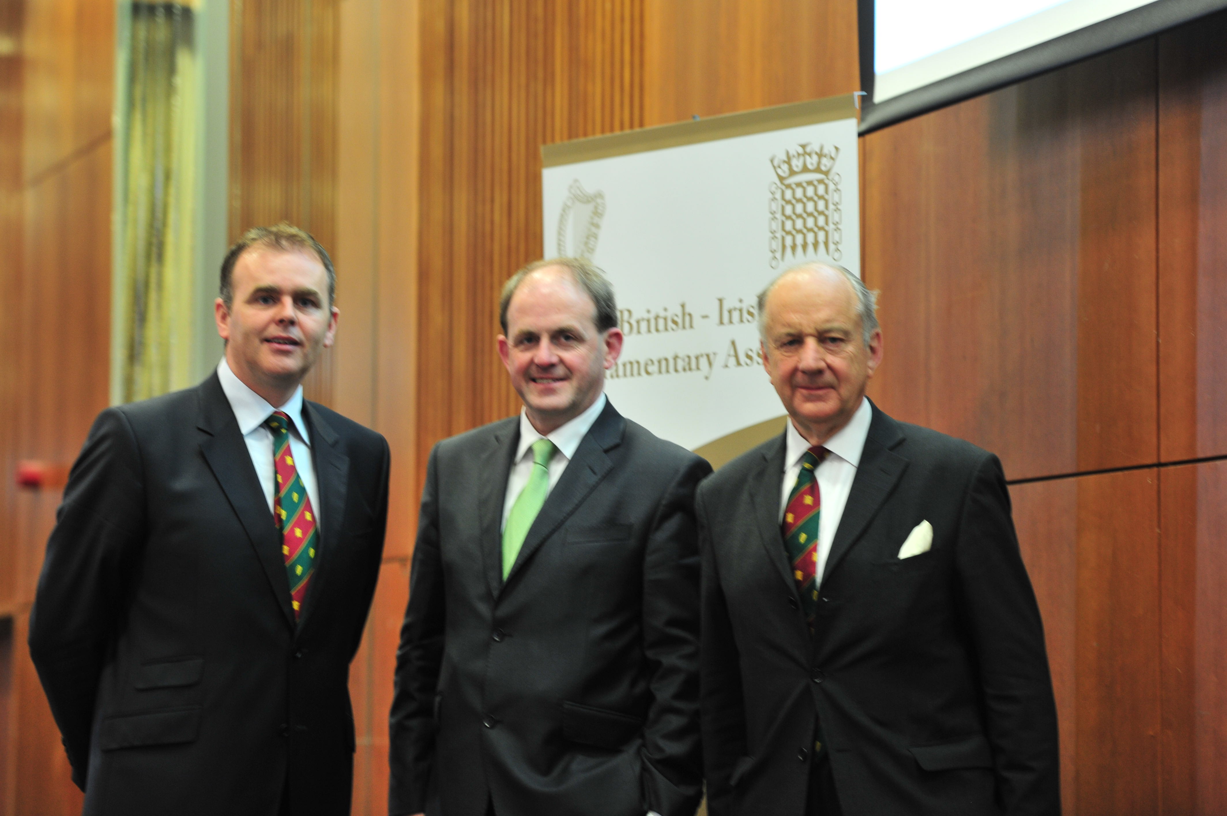 CEO of Enterprise Ireland, Frank Ryan,with the Co-Chairmen at the 42nd plenary in Cork