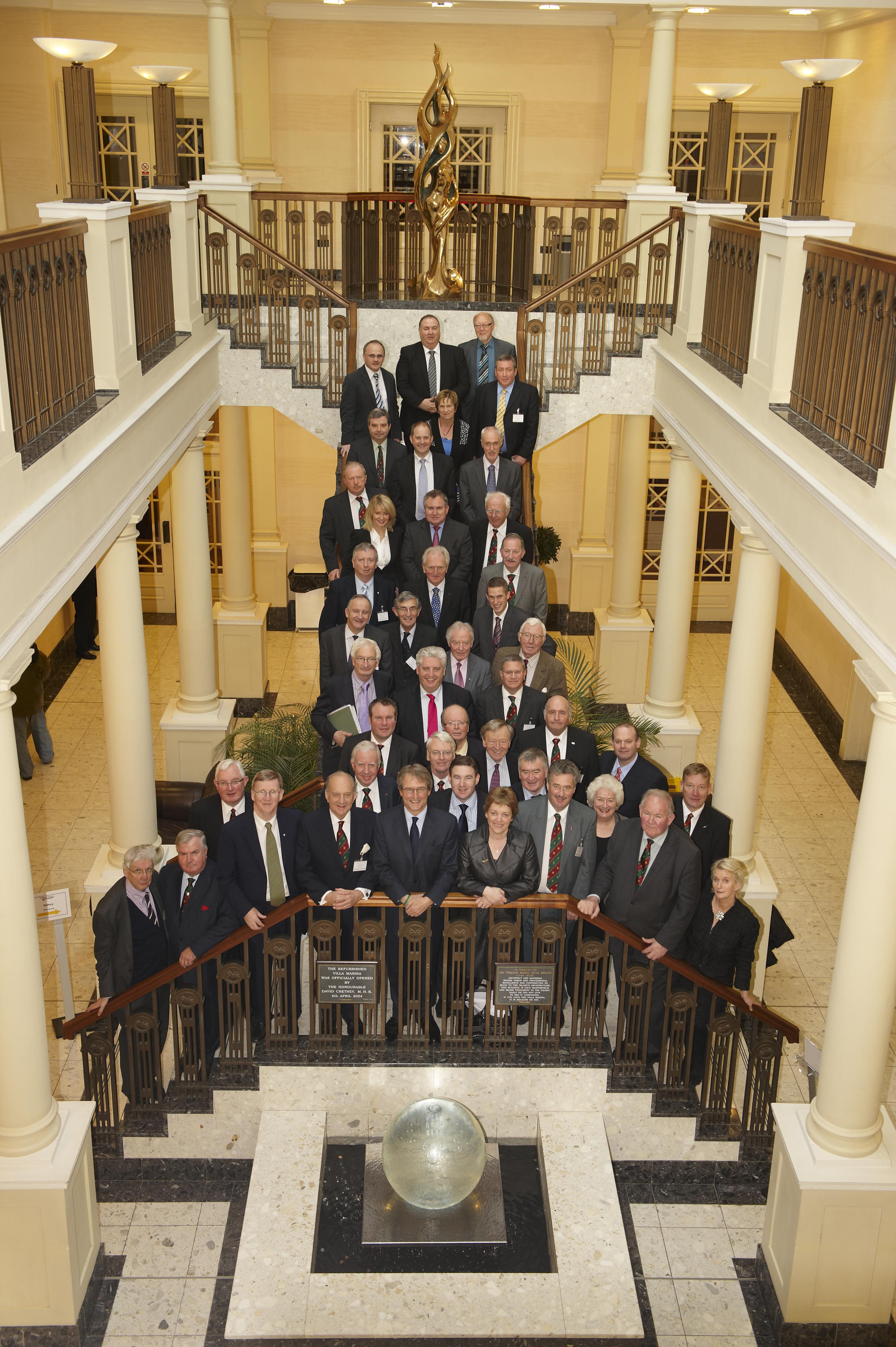 Delegates to the 41st plenary of the British Irish Parliamentary Assembly, at the Villa Marina, Isle of Man, 22-23 November 2010